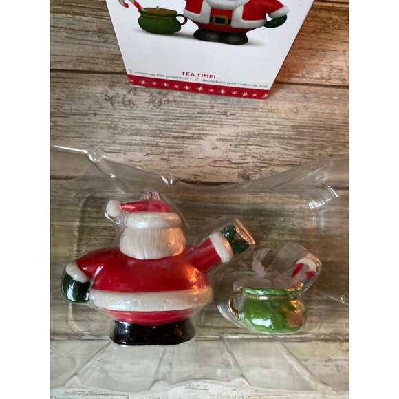 Set of 5 Hallmark Keepsake "Tea Time" Ornaments 2016 - 2020 NEW in Box - Picture 15 of 16